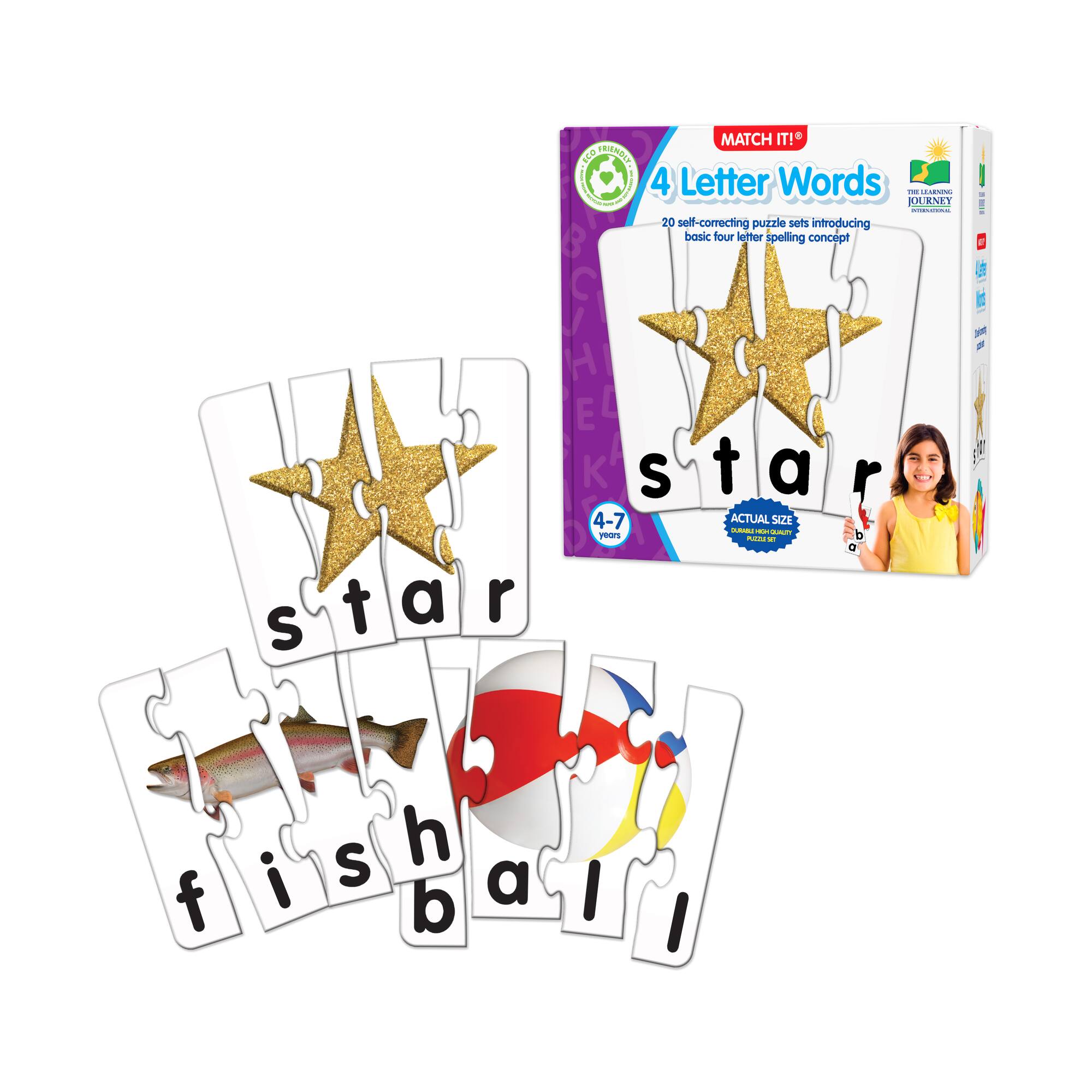 Match It! - 4 Letter Words